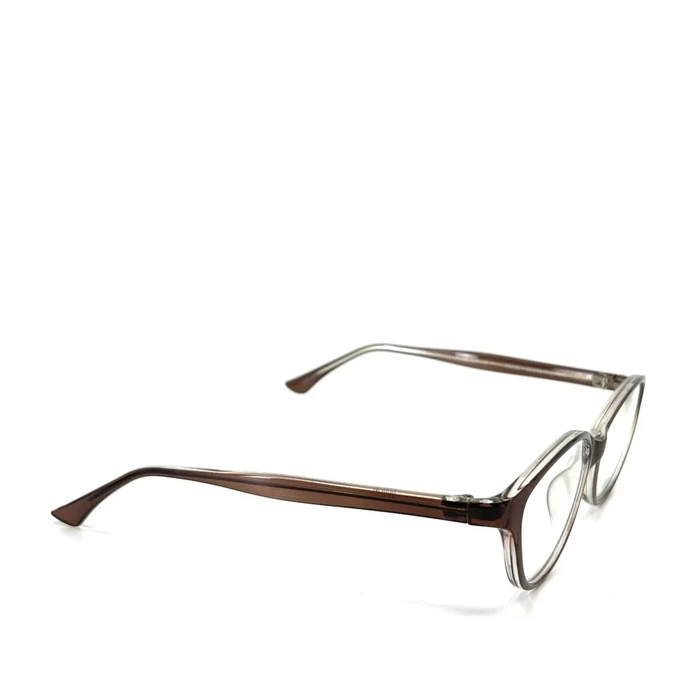 Equinox Eyeglasses EQ303 Brown Round Full Rim Acetate Frames 53[]16 140 mm a2